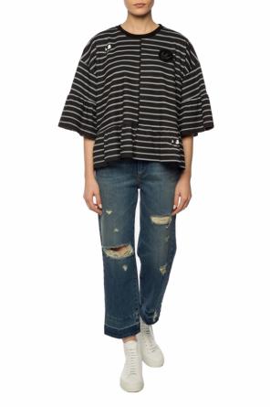 T-shirt z falbaną, zdjęcie 2 T-shirt z falbaną od McQ Alexander McQueen
